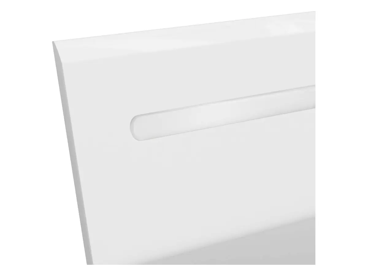 Cama Azteca Trio 160x200 blanco brillo