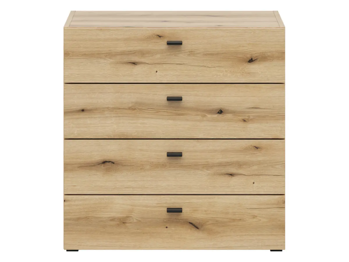 Cómoda System 64 con 4 cajones roble coast evoke