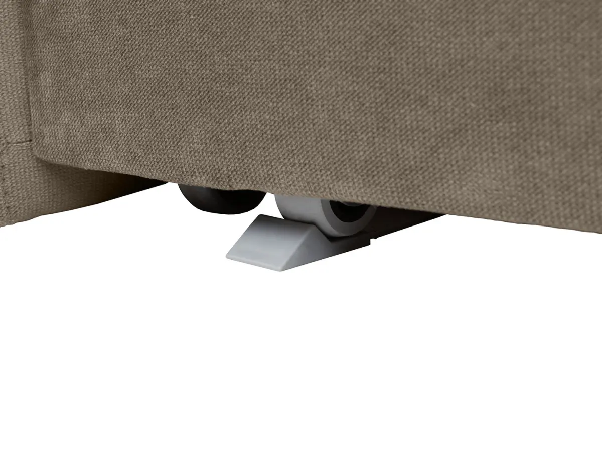 Диван двухместный Bunio III раскладной с ящиком коричневый