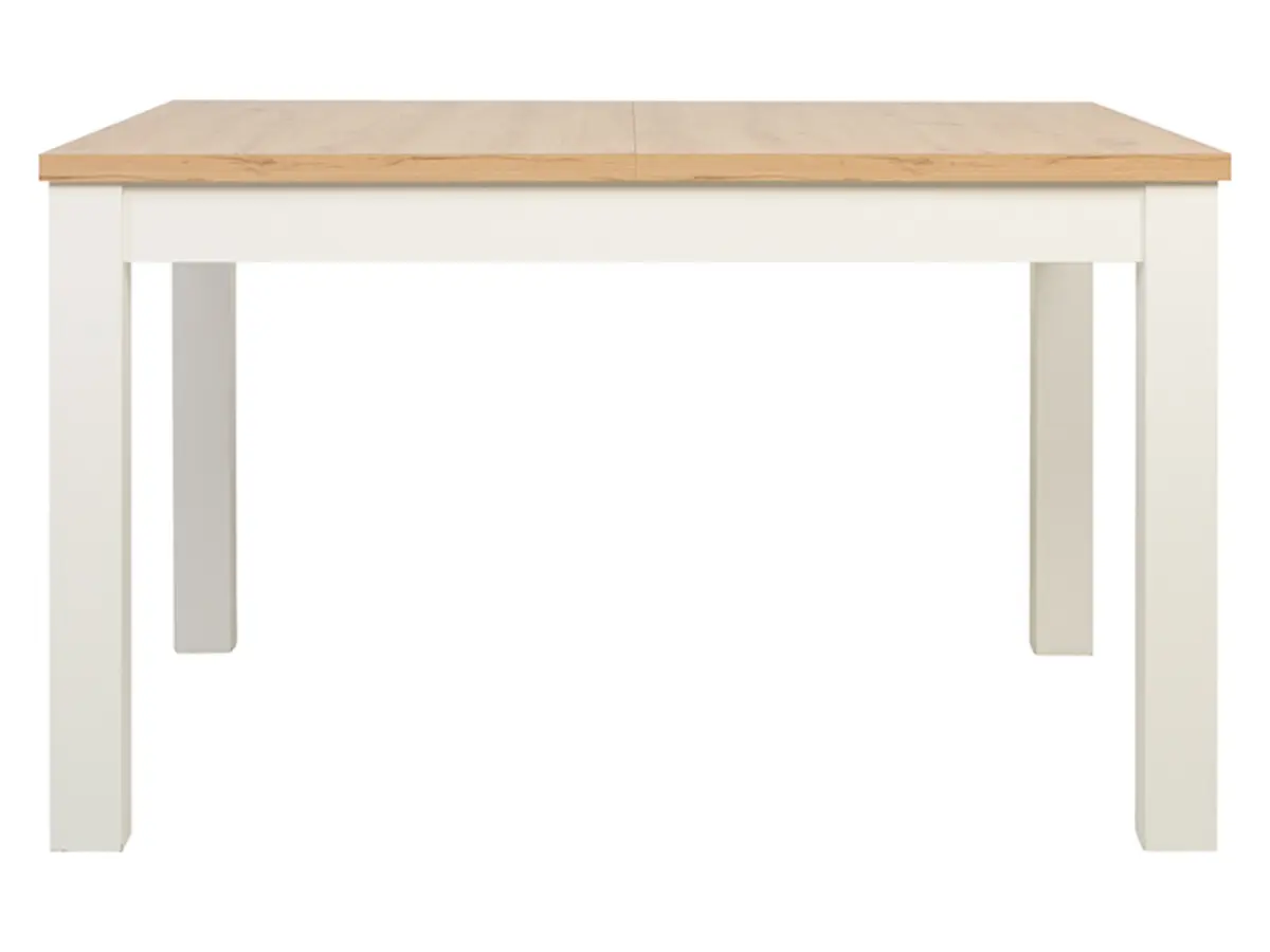 Mesa extensible Maren 130/180x90 roble wotan/blanco