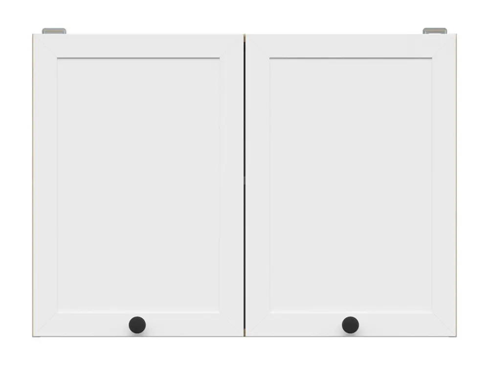 Armario de cocina superior Junona Line 80 cm con 2 puertas roble bernstein/blanco