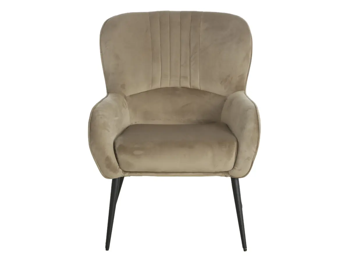 Sillón orejero Samon beige