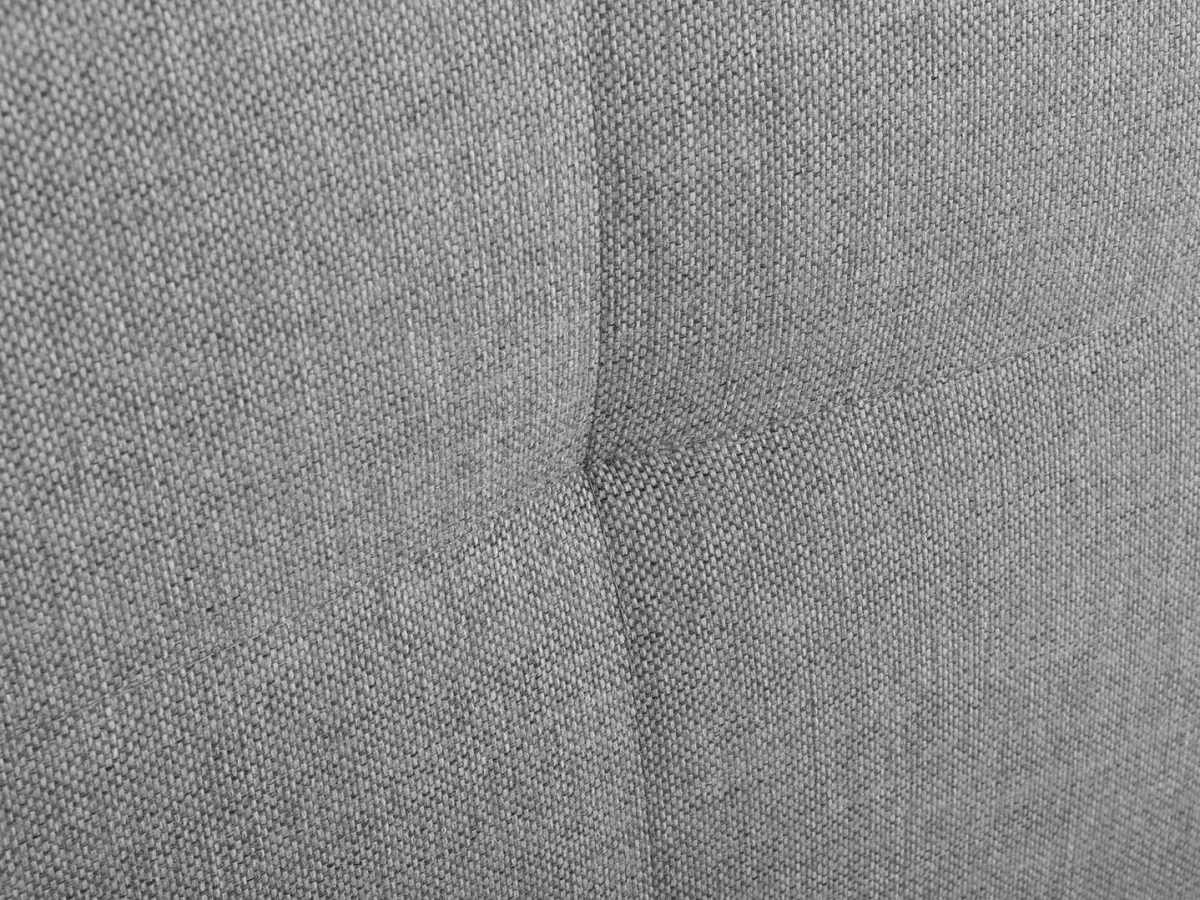 Cama tapizada Mala gris 160x200