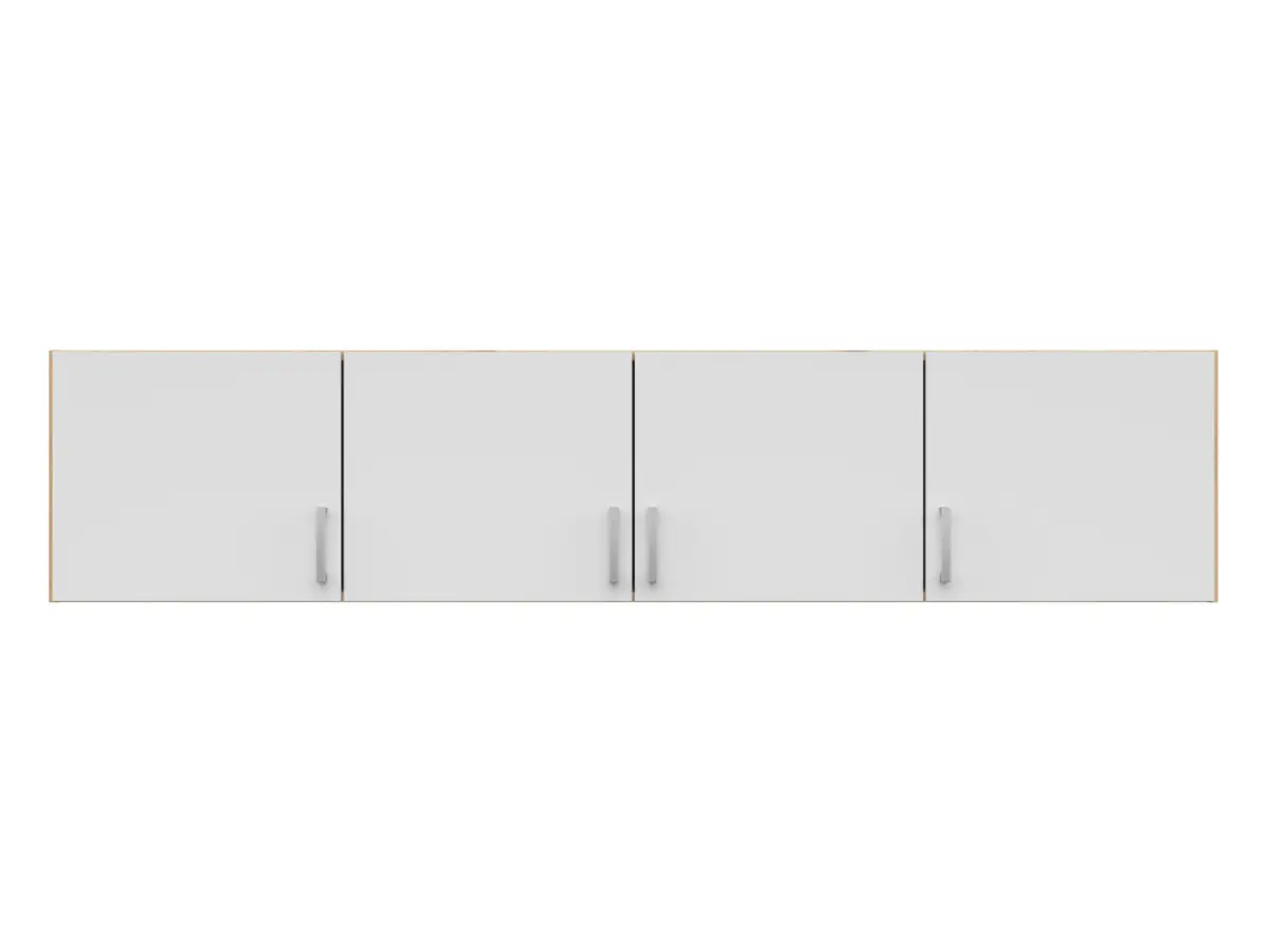 Altillo para armario Brando 181 cm con 4 puertas roble artisan/blanco