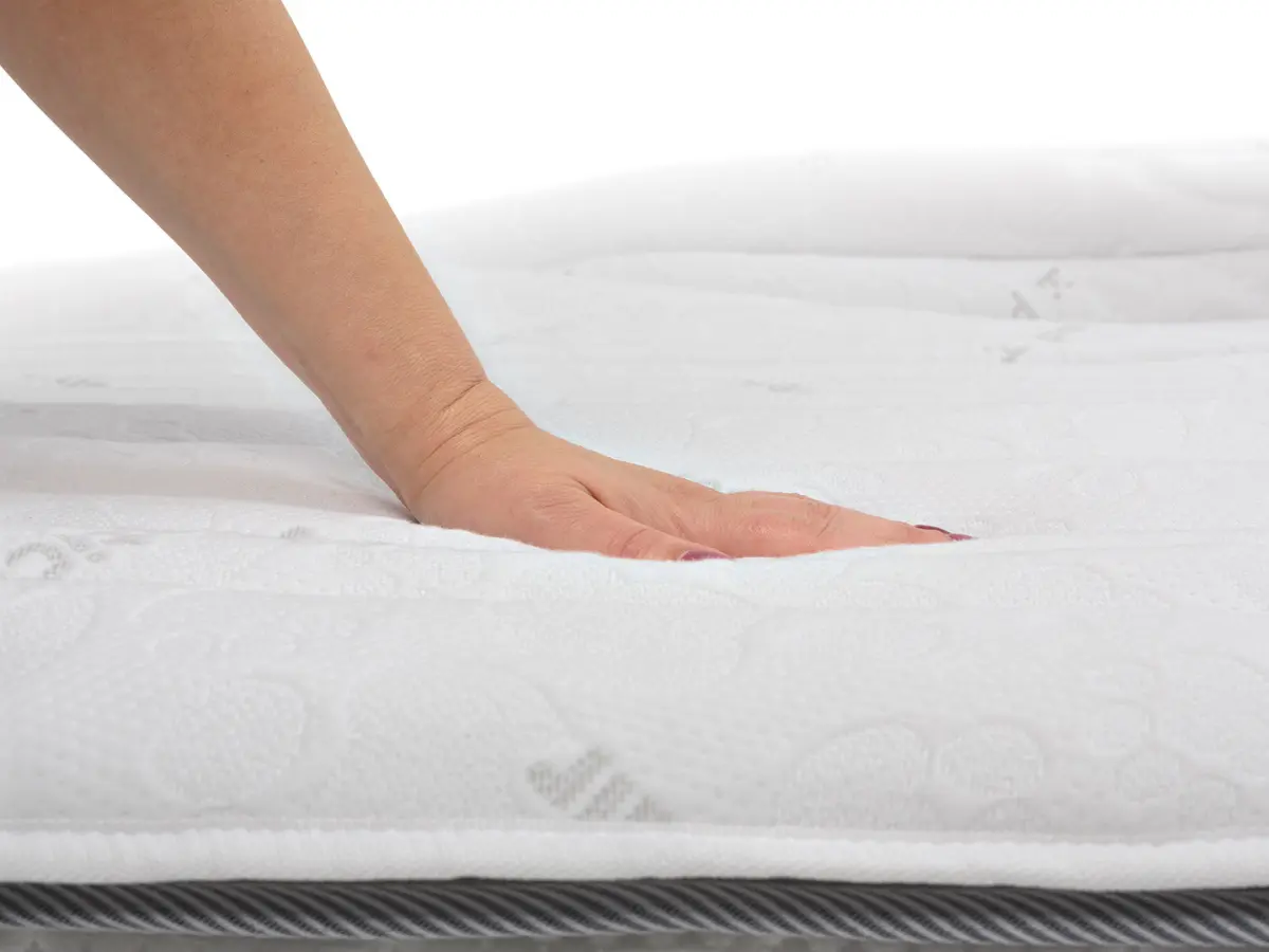 Sobrecolchón Tebos 140x200 cm gris