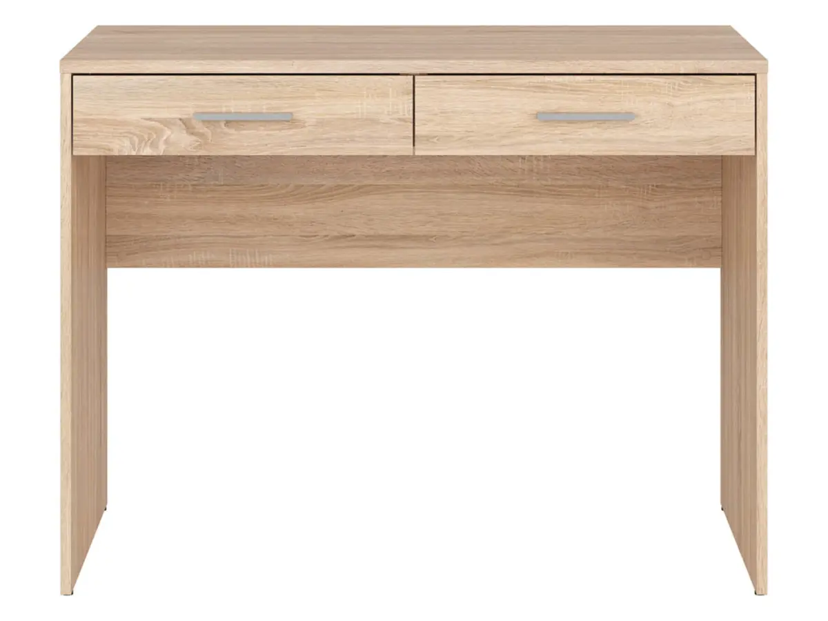 Escritorio Nepo Plus 100 cm con 2 cajones roble sonoma