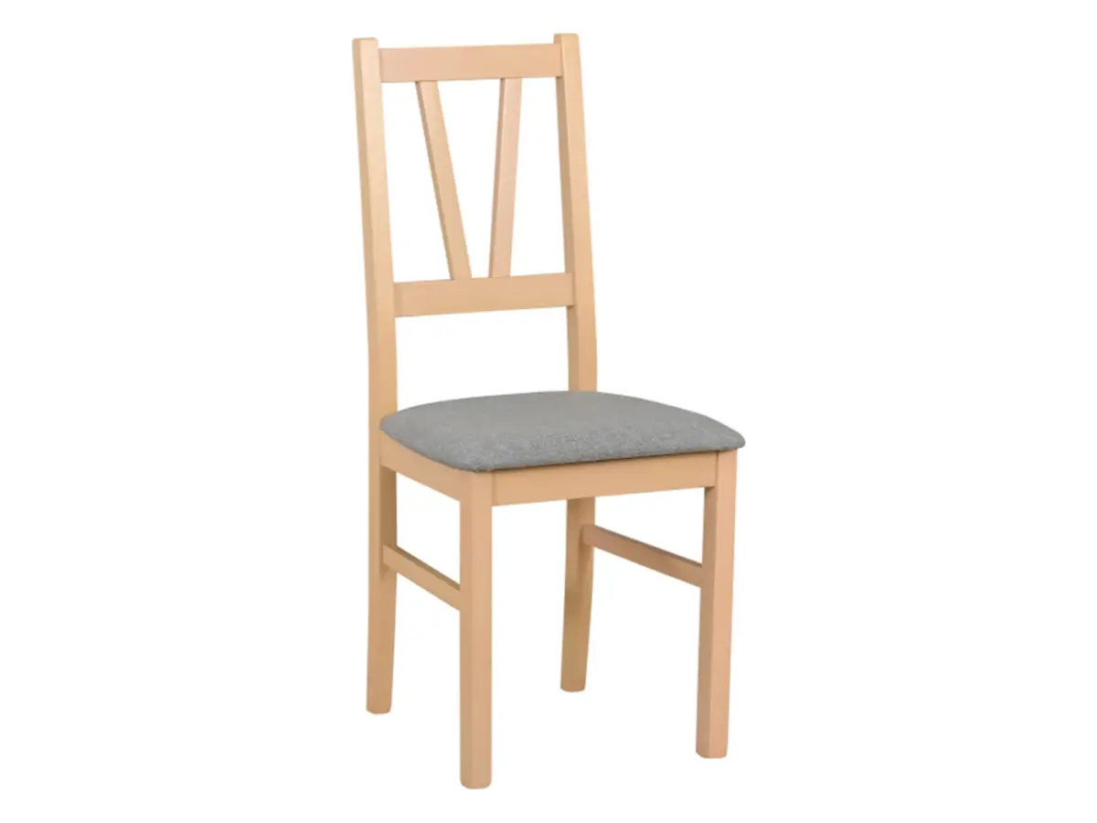 Silla tapizada Filo gris