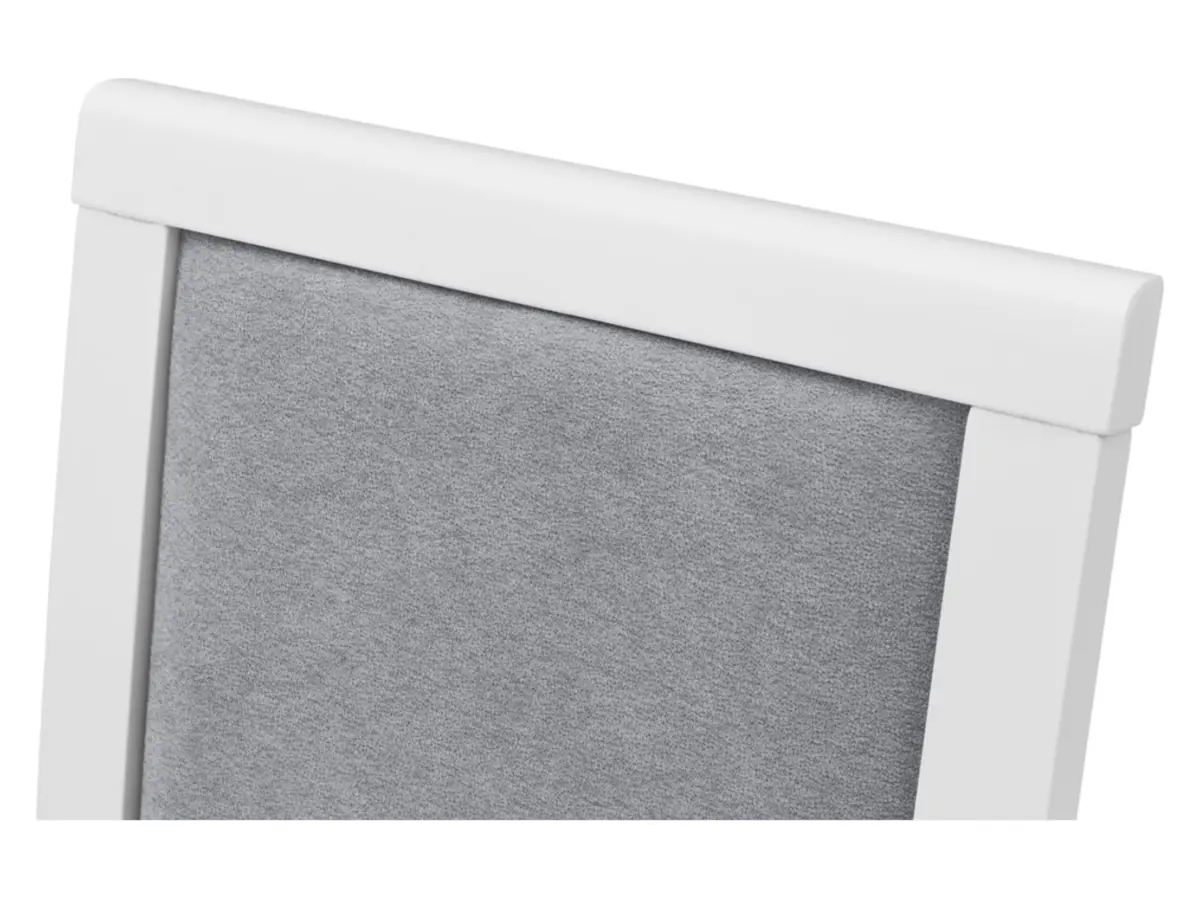 Silla tapizada Robi gris