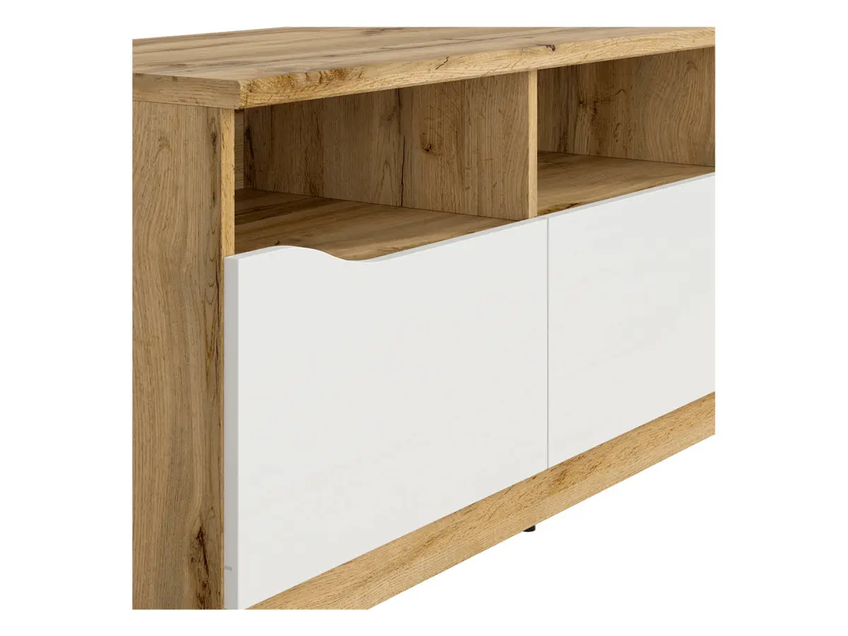 Mueble RTV Nuis 135 cm con 3 cajones roble wotan