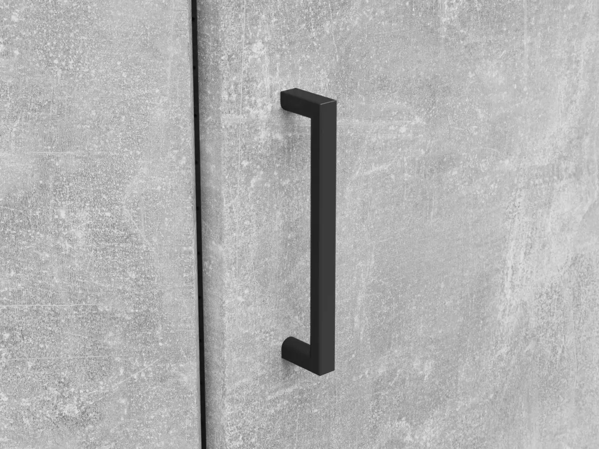 Estantería de esquina MultiDo 71,5x71,5 cm con puertas atelier claro