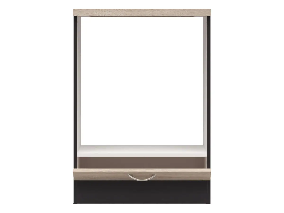 Mueble de cocina para horno encastrable Junona Line 60 cm roble sonoma con encimera