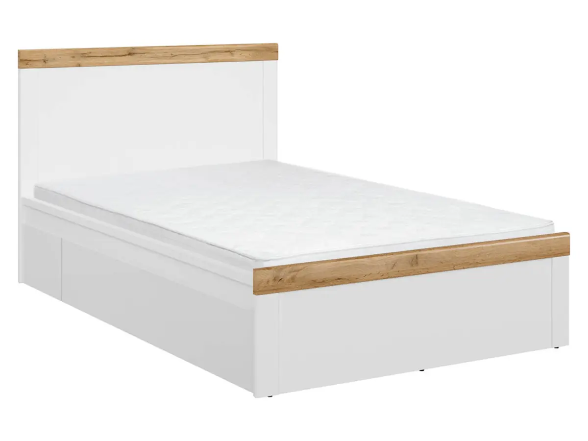 Cama Holten 120x200 blanca