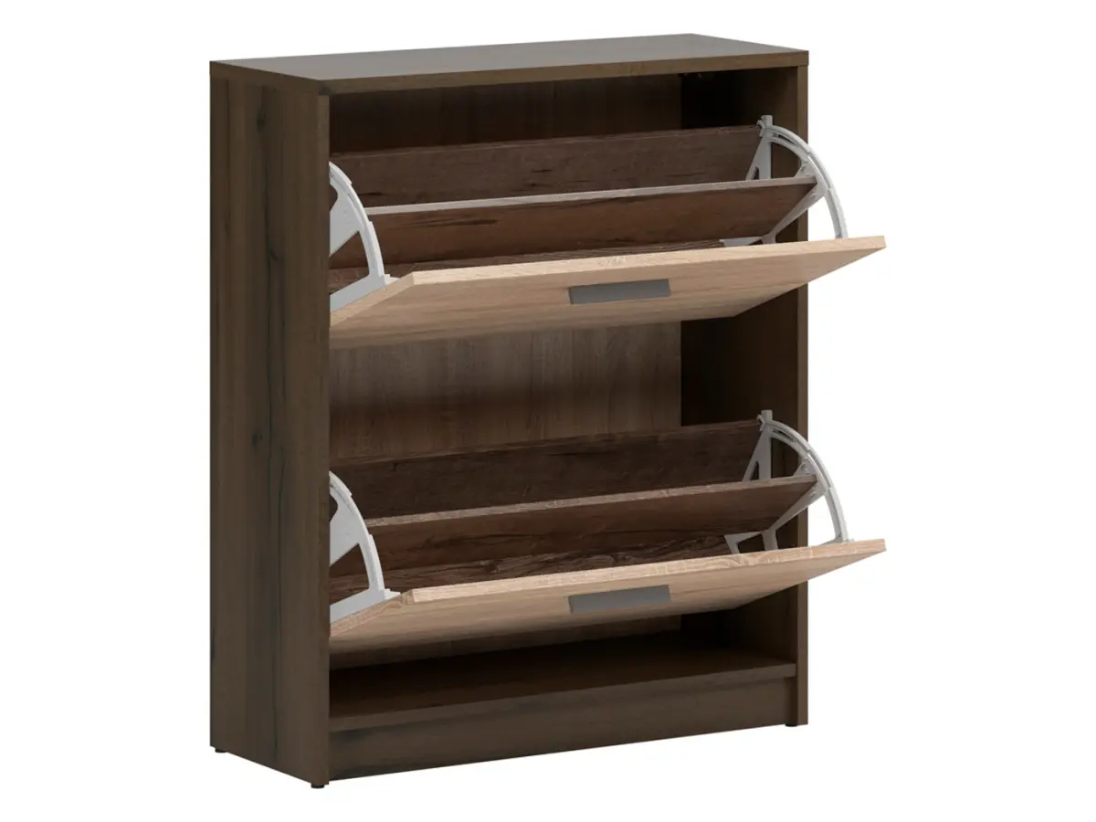 Zapatero Nepo Plus 70 cm con 2 puertas roble noble/roble sonoma