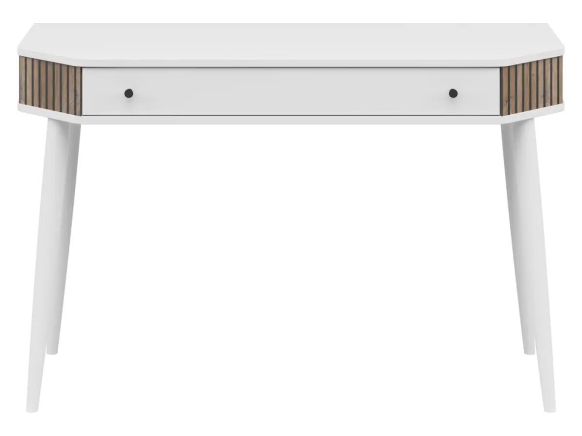 Tocador Capri 120 cm con cajón blanco/roble flagstaff oscuro