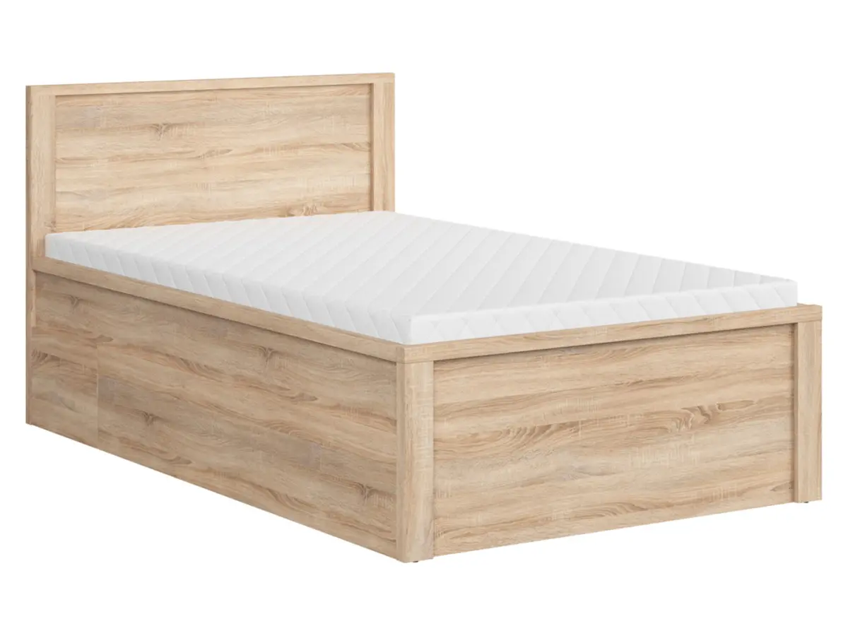 Cama Kaspian T 120x200 roble sonoma