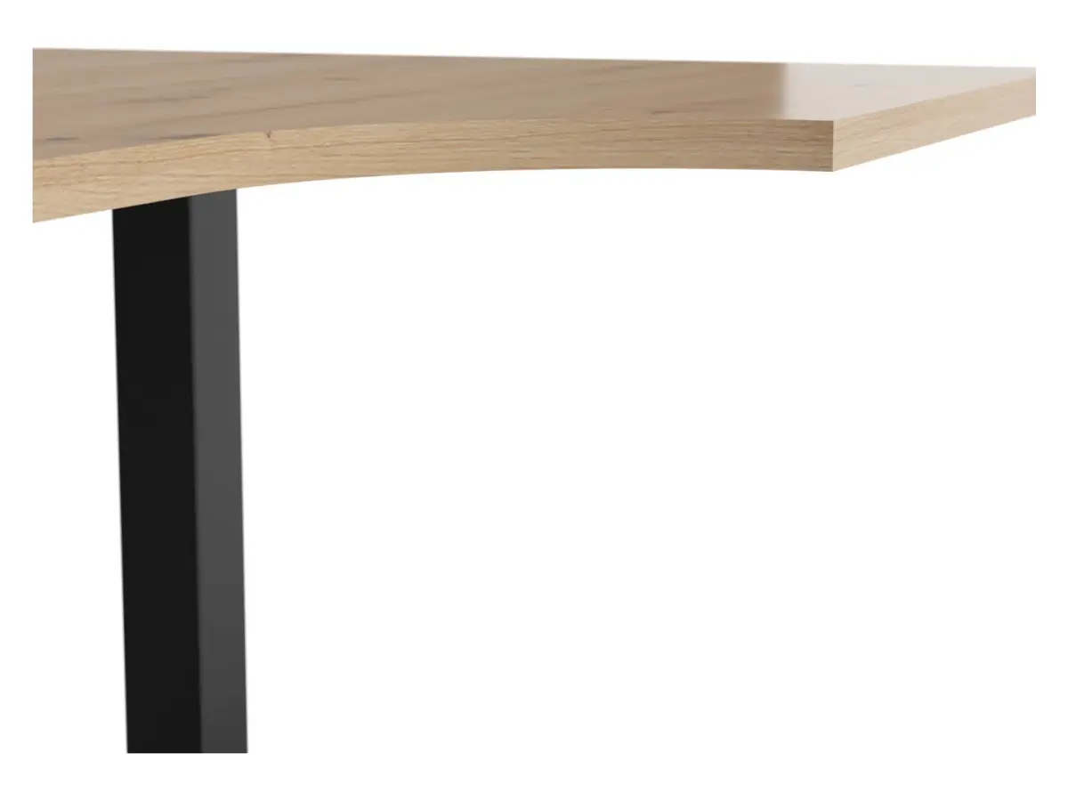 Escritorio de esquina Space Office 140 cm derecho roble artisan