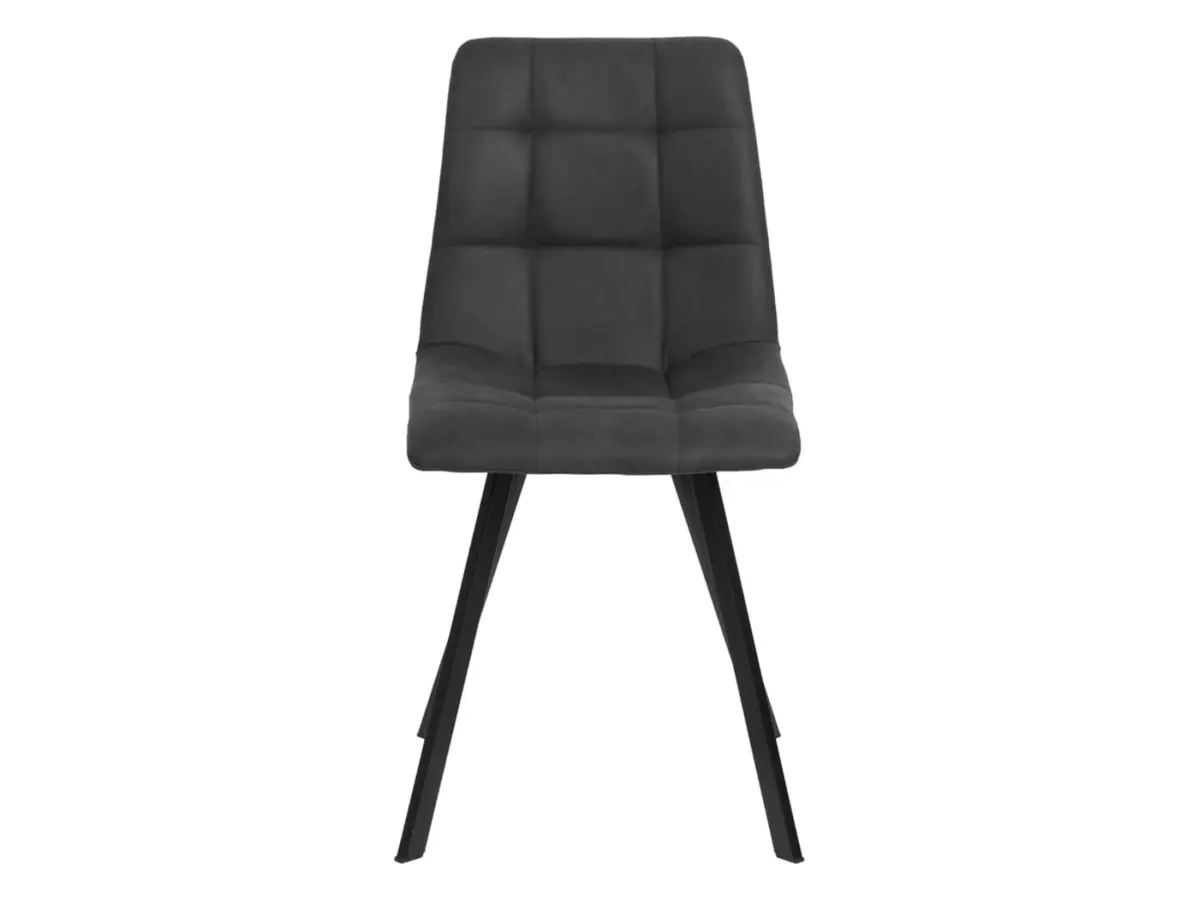 Silla tapizada Rubi gris