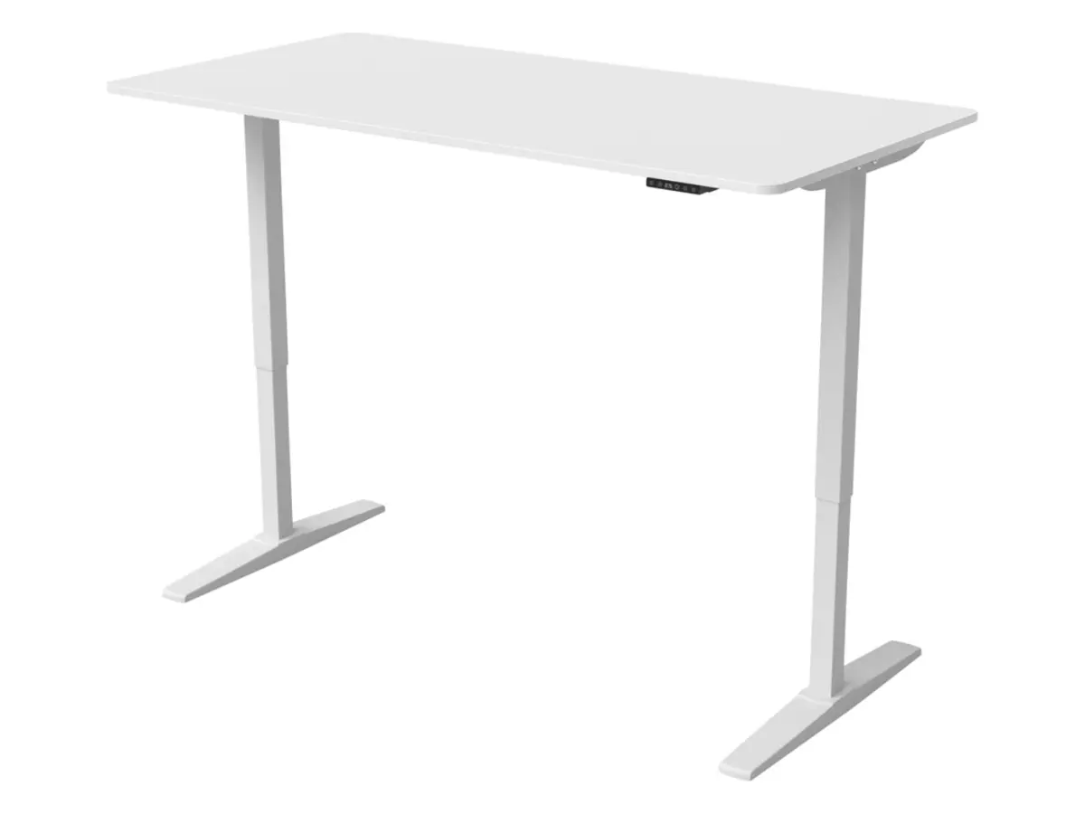 Escritorio Kento 160 cm con regulación eléctrica blanco