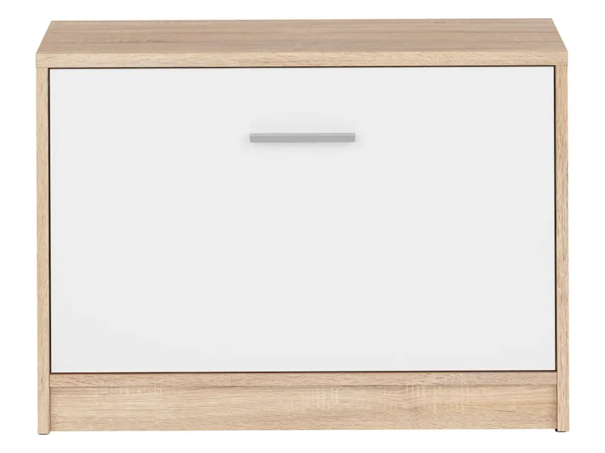 Тумба для взуття Nepo Plus 70 см дуб сонома/білий
