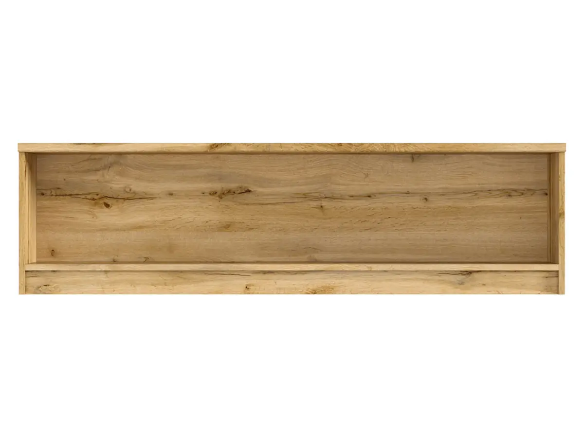 Armario colgante Nuis 135 cm abierto roble wotan