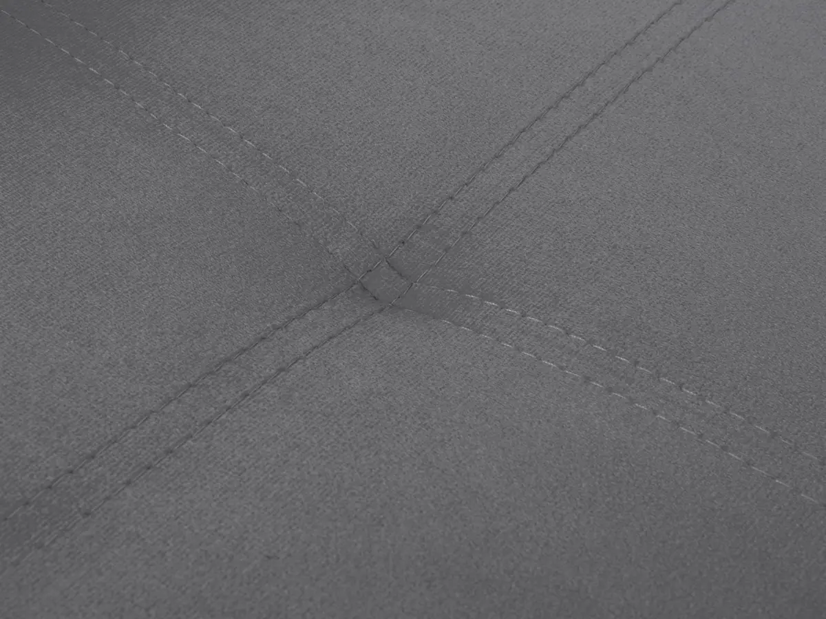 Sofá de dos plazas Bunio III convertible con arcón gris