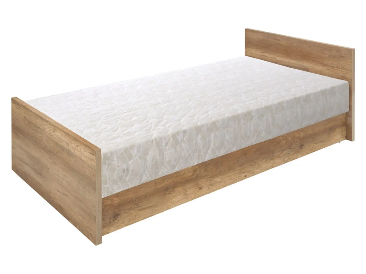 Estructura de cama Malcolm 90x200 roble canyon monument