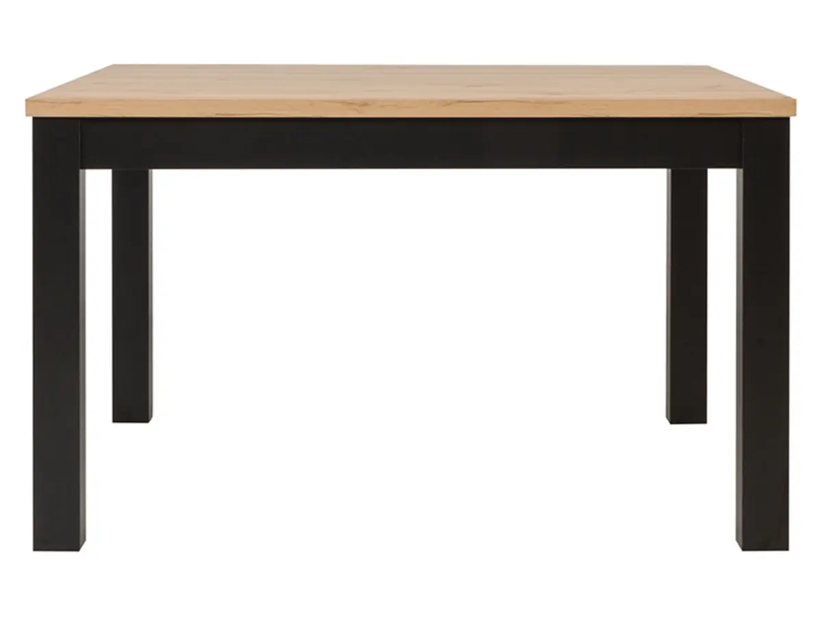 Mesa extensible Maren 130/180x90 roble wotan/negro