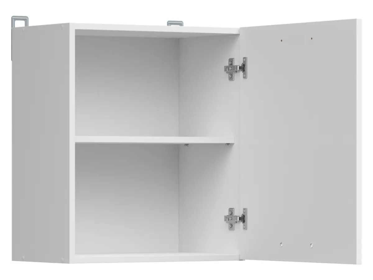 Armario superior de cocina Junona Line 50 cm izquierda/derecha brillo tiza