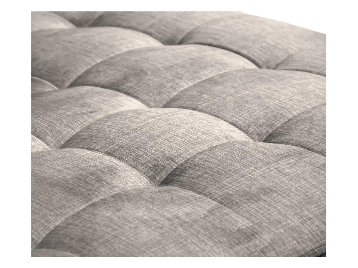 Sofá rinconera izquierdo Aragon extensible con reposacabezas y asiento ajustable beige