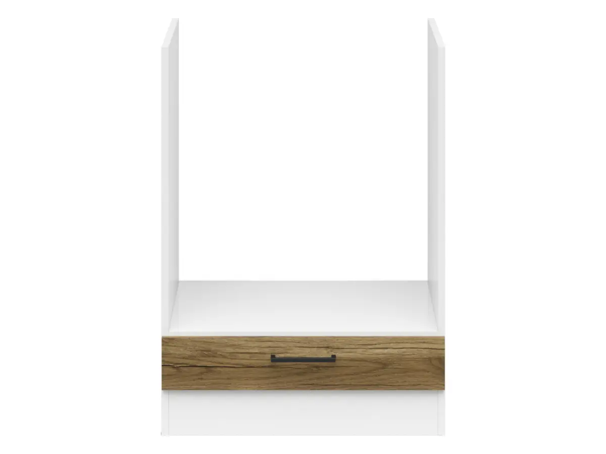 Mueble de cocina para horno encastrable Junona Line 60 cm sin encimera roble delano claro
