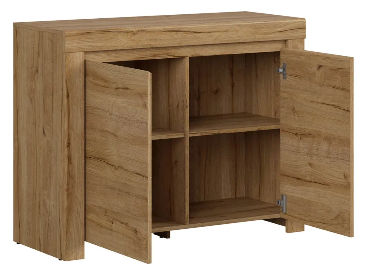 Armario Holten 105 cm de dos puertas roble waterford