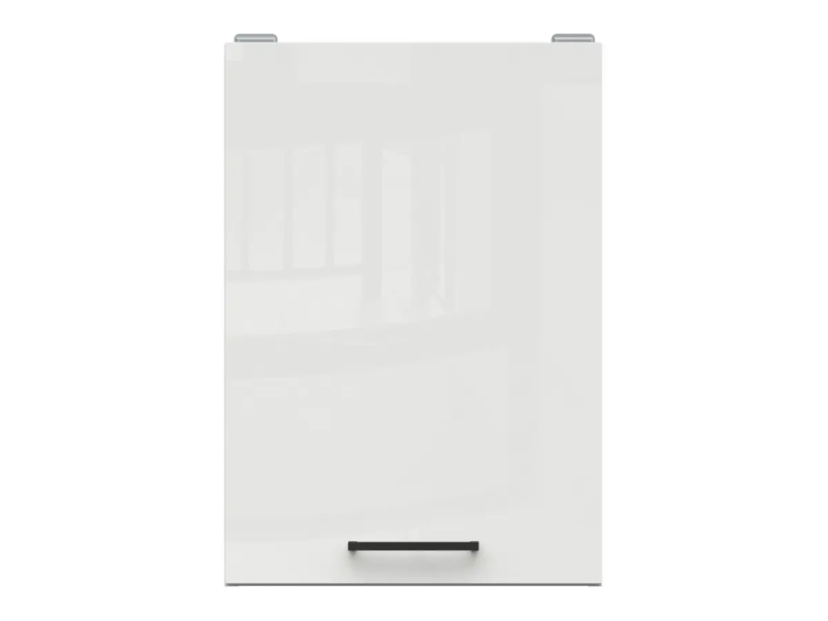 Armario de cocina superior Junona Line 40 cm izquierda/derecha brillo tiza