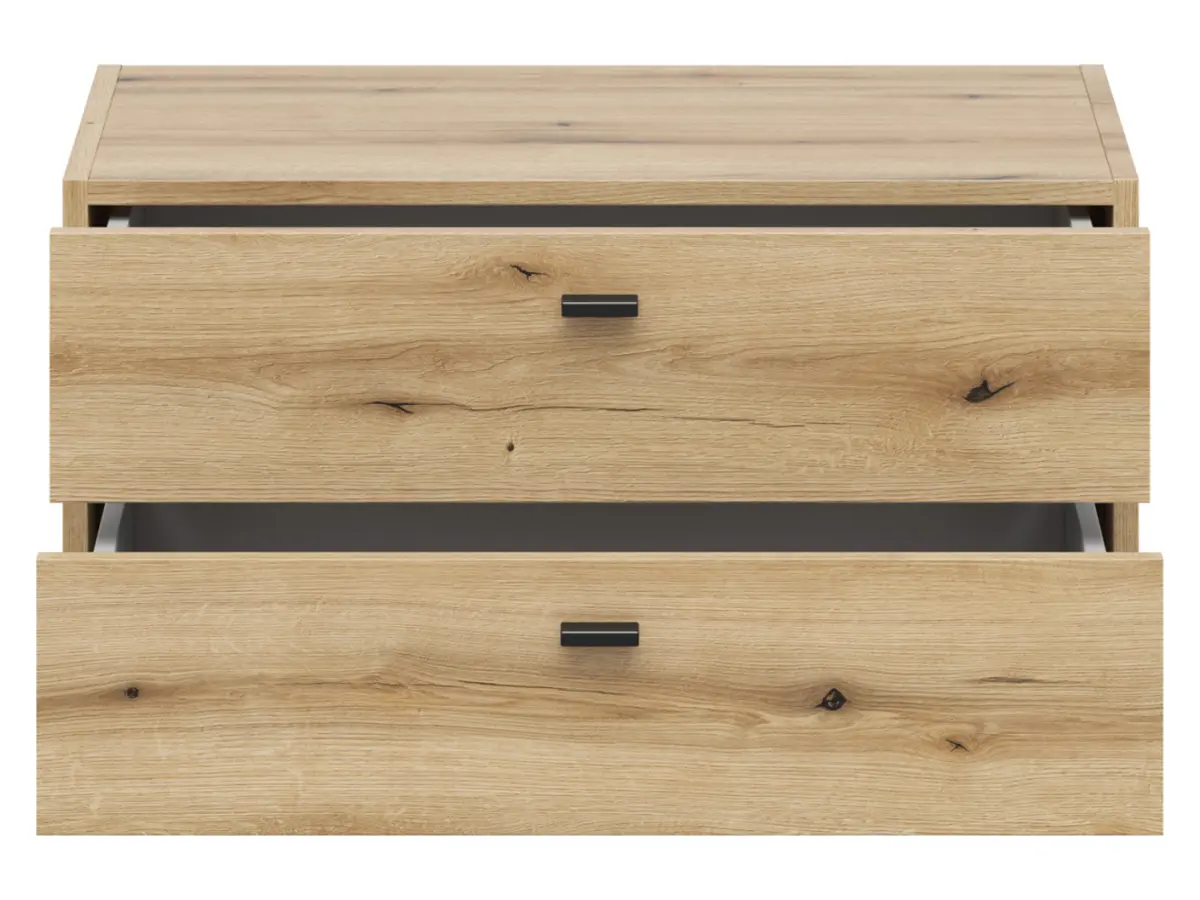 Cómoda System 64 con 2 cajones roble coast evoke