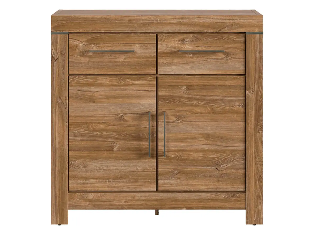 Cómoda Gent 101 cm con 2 puertas y 2 cajones roble stirling
