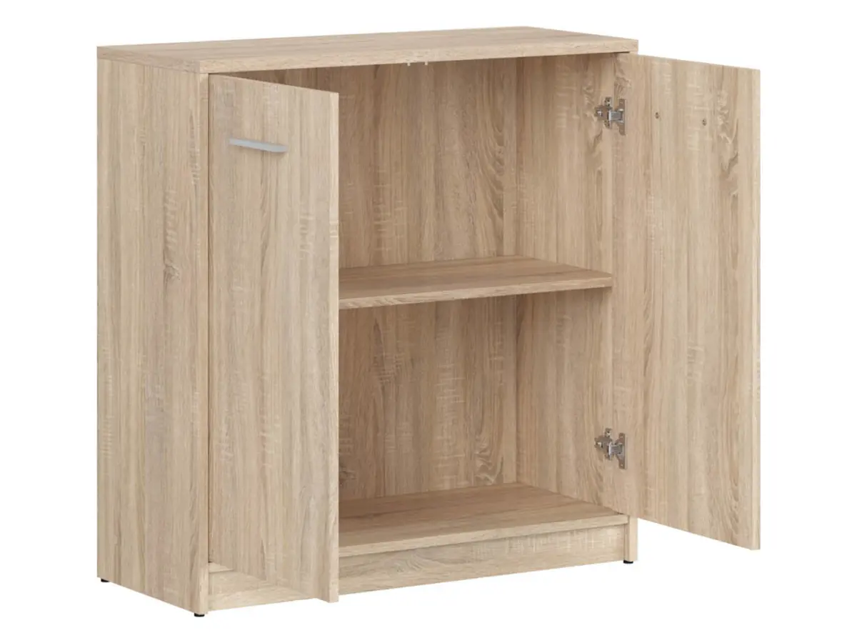 Armario Nepo Plus 80 cm de dos puertas roble sonoma