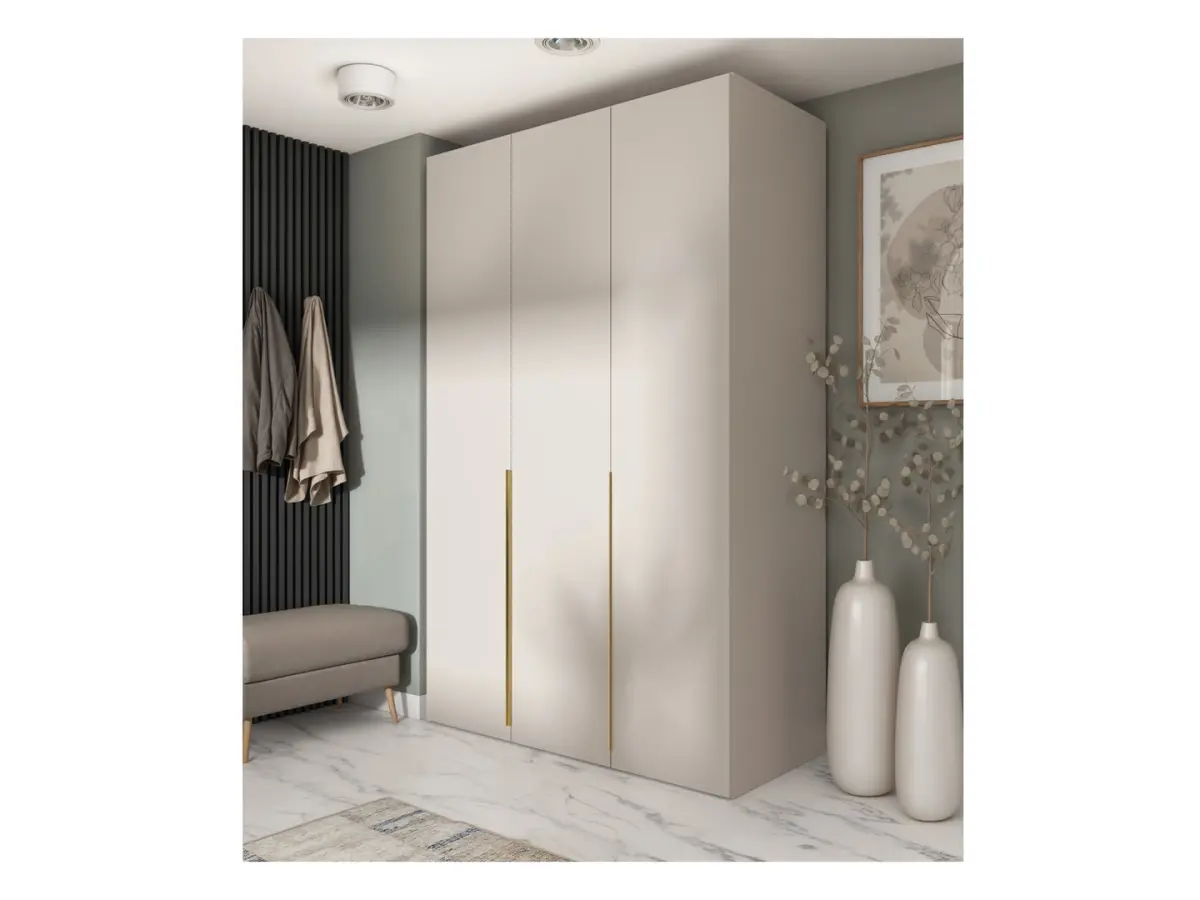 Armario modular Flex 150 cm con 3 puertas cachemira