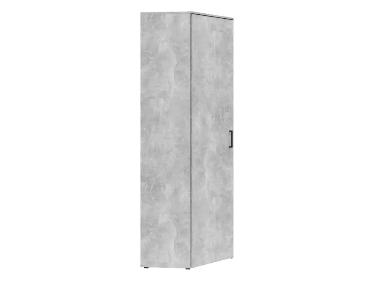 Estantería de esquina MultiDo 71,5x71,5 cm con puertas atelier claro