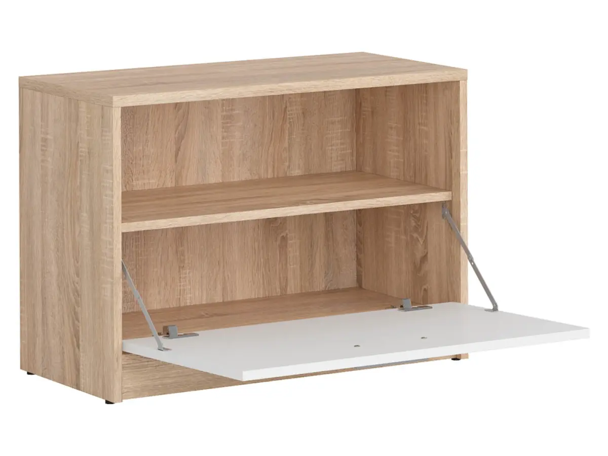 Тумба для взуття Nepo Plus 70 см дуб сонома/білий