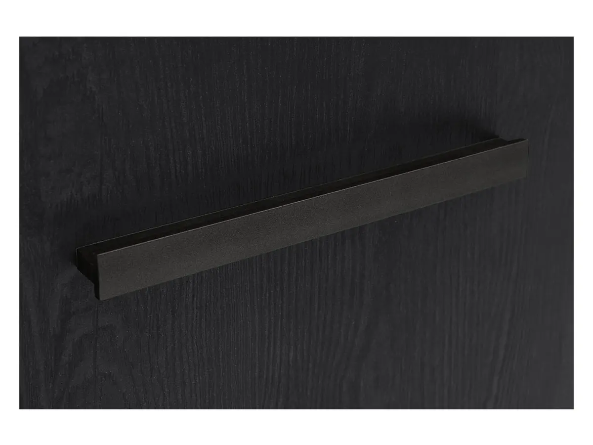 Witryna Balin 68 cm z drzwiami dąb monastery/dąb czarny