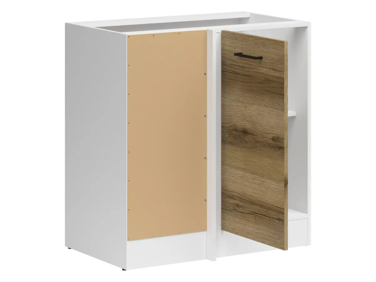 Armario de cocina bajo de rincón Junona Line izquierdo sin encimera roble delano claro 100x60 cm