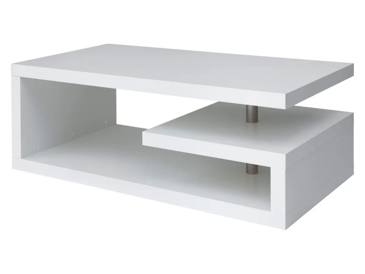 Mesa de centro Glimp 120x60 blanca