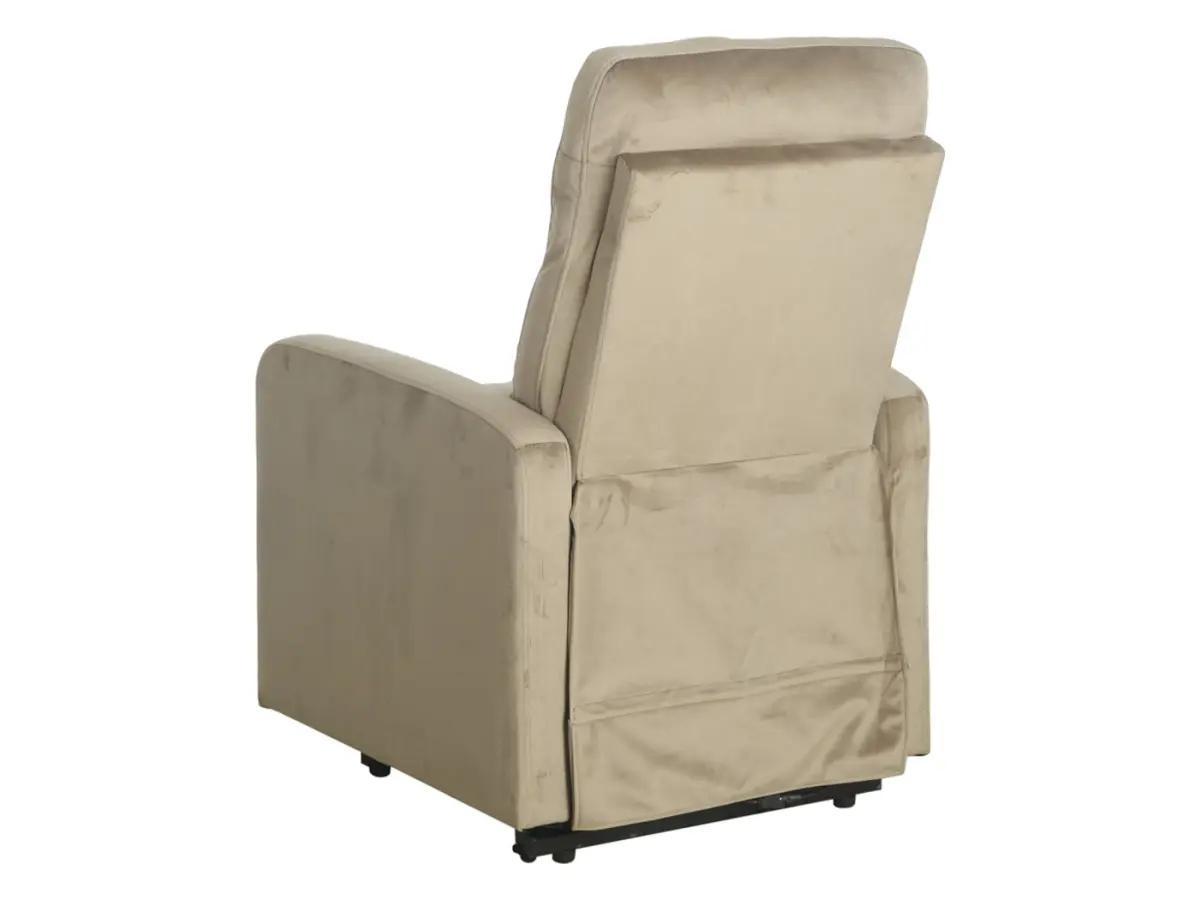 Sillón tradicional Grand con función relax beige