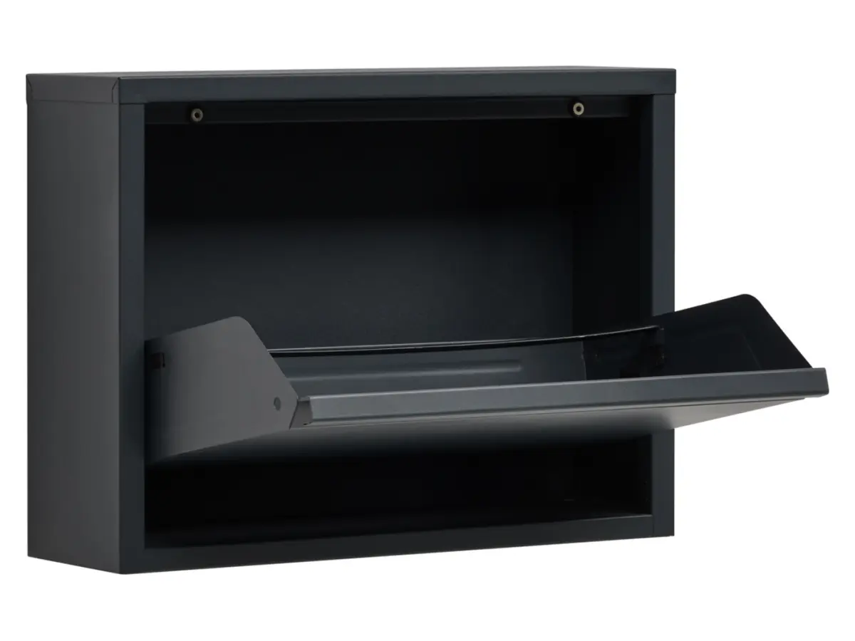 Шкаф для обуви Fly 50 см с дверцами антрацитовый