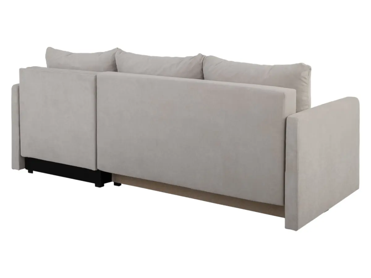 Універсальний кутовий диван Imros розкладний з нішею тауп