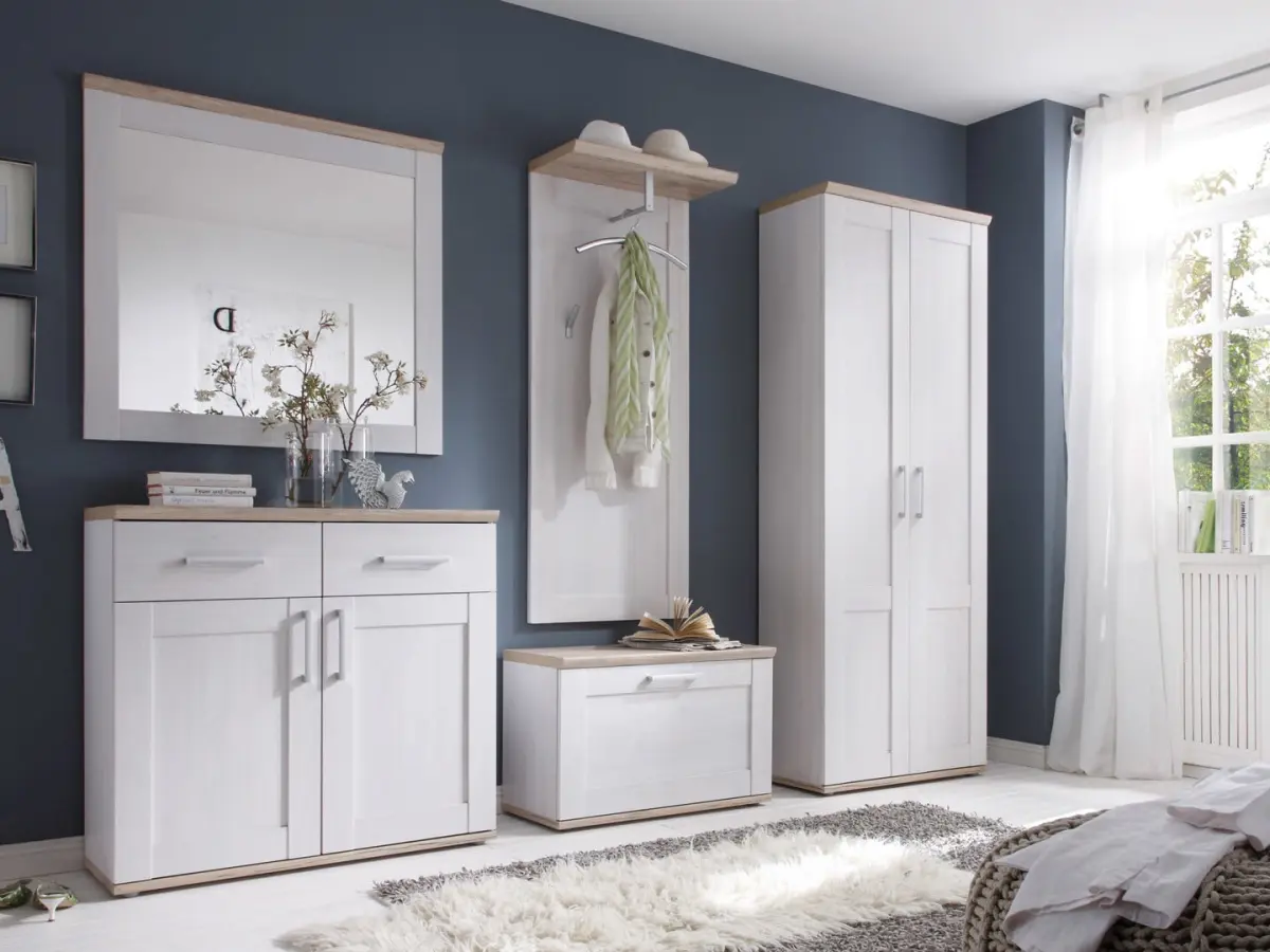 Armario de dos puertas Romance 93 cm alerce sibiu claro