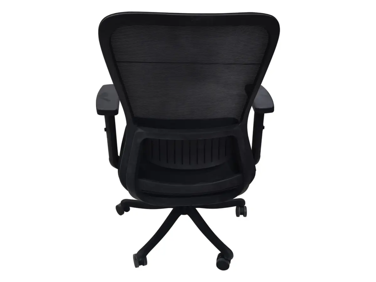 Silla giratoria Sid negra