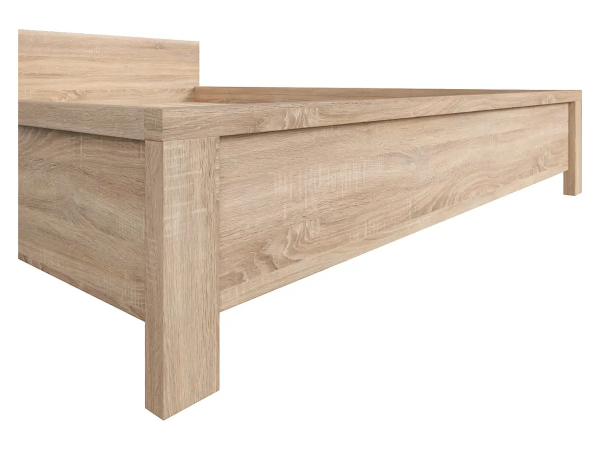 Cama Kaspian 160x200 roble sonoma