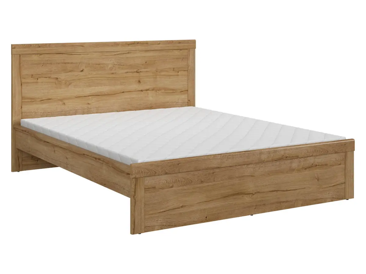 Cama Holten 160x200 roble waterford