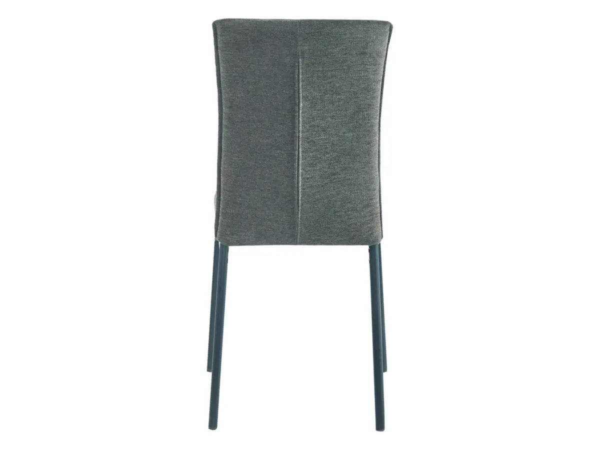 Silla tapizada Edla verde