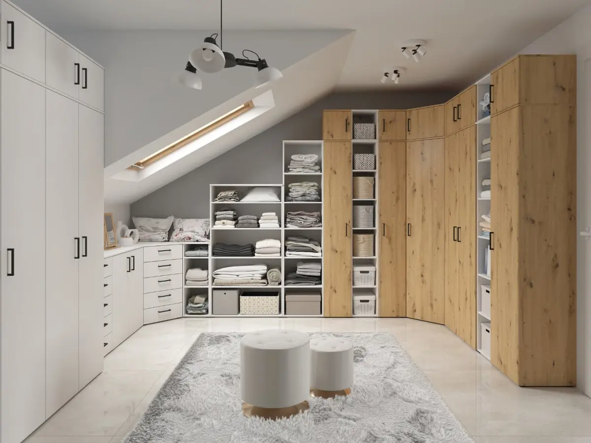 Estantería MultiDo 80 cm con 2 estantes atelier claro